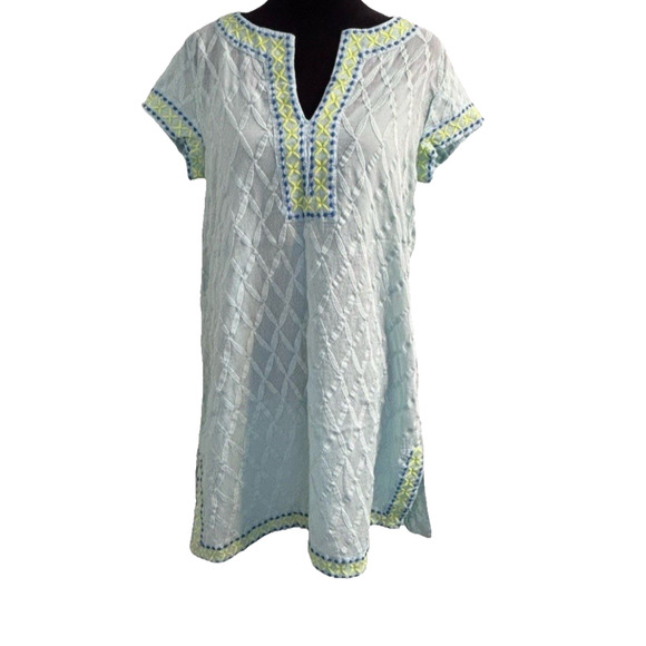Vineyard Vines Womens Size XL Cotton Beach Swim Pullover Cover Up Travel Dress - Picture 1 of 7